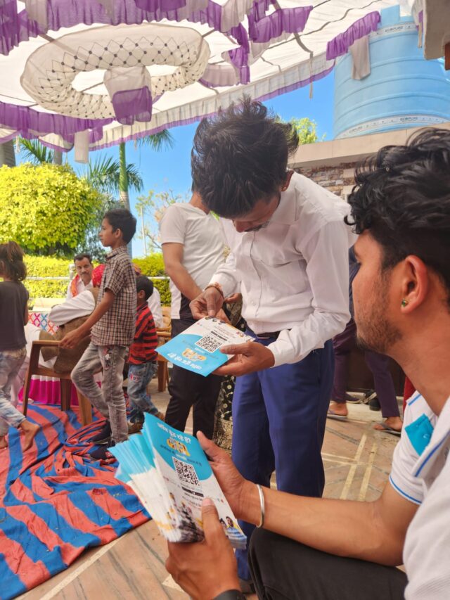 Our OTU event live at Muleshwar Shivratri Mela, dist Udaipur