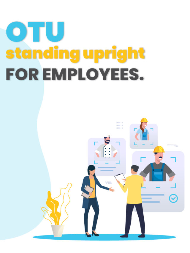OTU standing upright for Employees